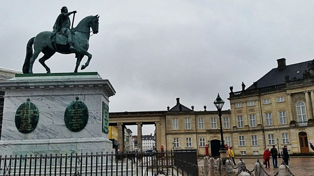 Amelienborg Sarayı - Kopenhag